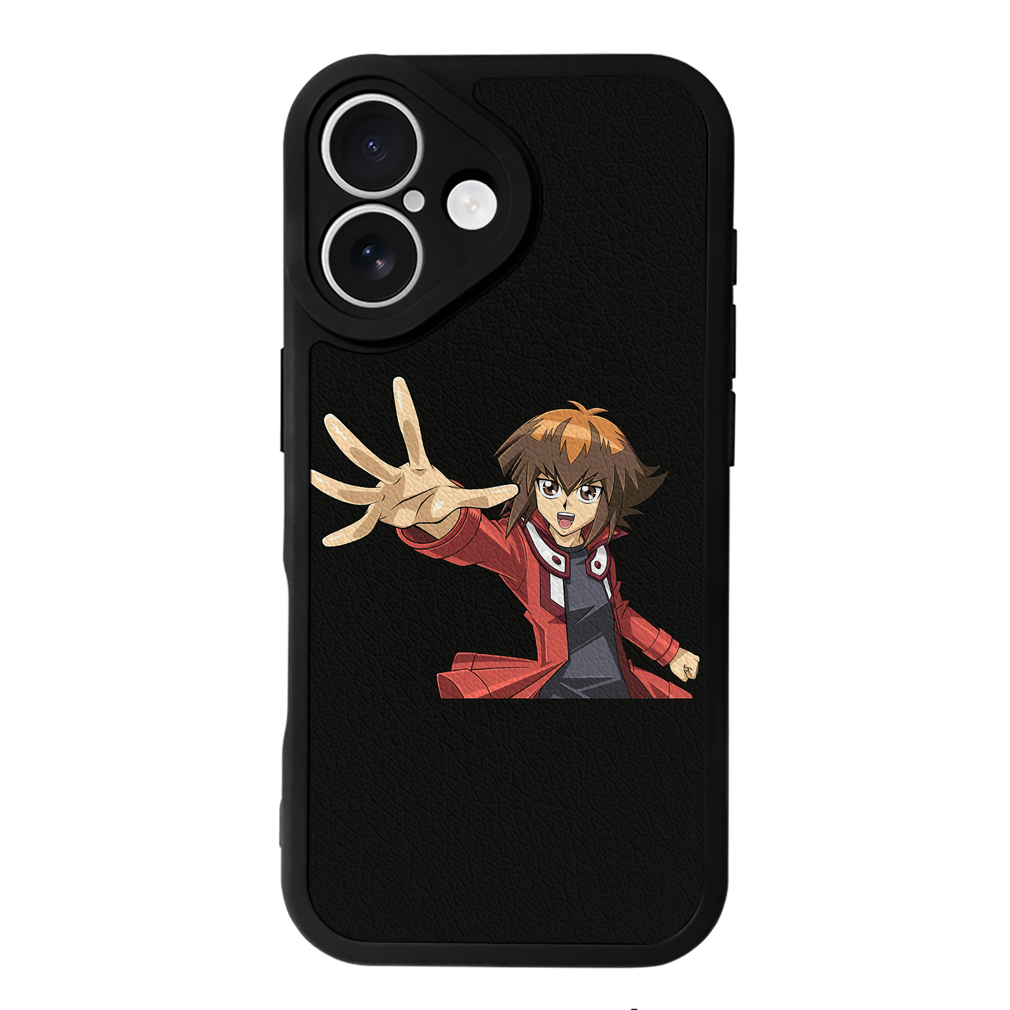 遊☆戯☆王 Yu-Gi-Oh! 【iPhone 16シリーズ対応】シリコンスマホケース（レザー調） 材質：シリコン